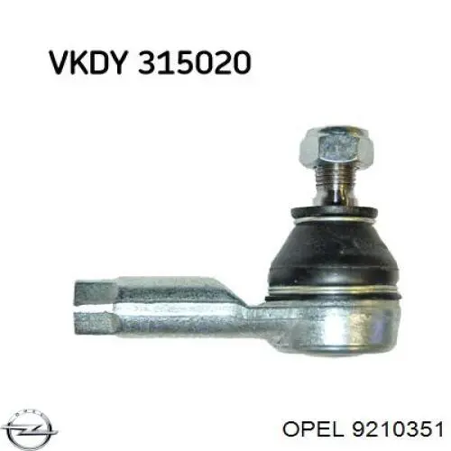 Наконечник рульовий Opel 9210351 ціна, від 11.61 USD