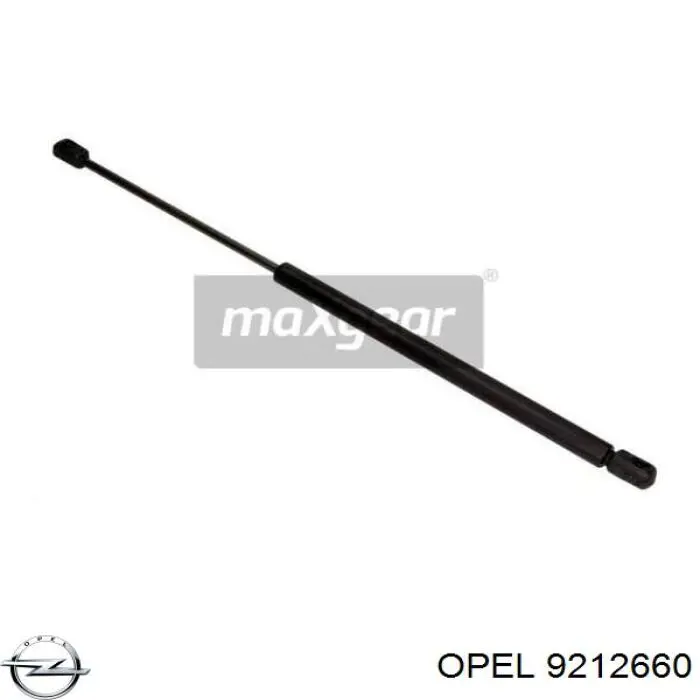 Амортизатор двері задньої Opel 9212660 ціна, від 8.58 USD