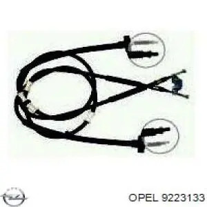 Купити 9223133 Opel Трос ручного гальма задній, правий/лівий