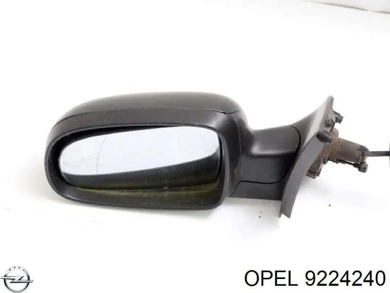 Дзеркальний елемент лівого дзеркала заднього виду Opel 9224240 ціна, від 5.39 USD