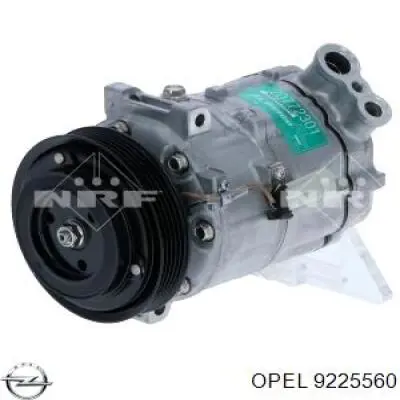 Компресор системи кондиціювання Opel 9225560 ціна, від 150.17 USD