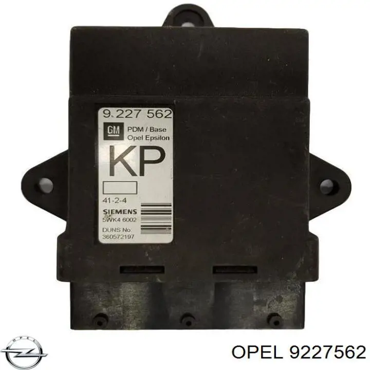  9227562 Opel
