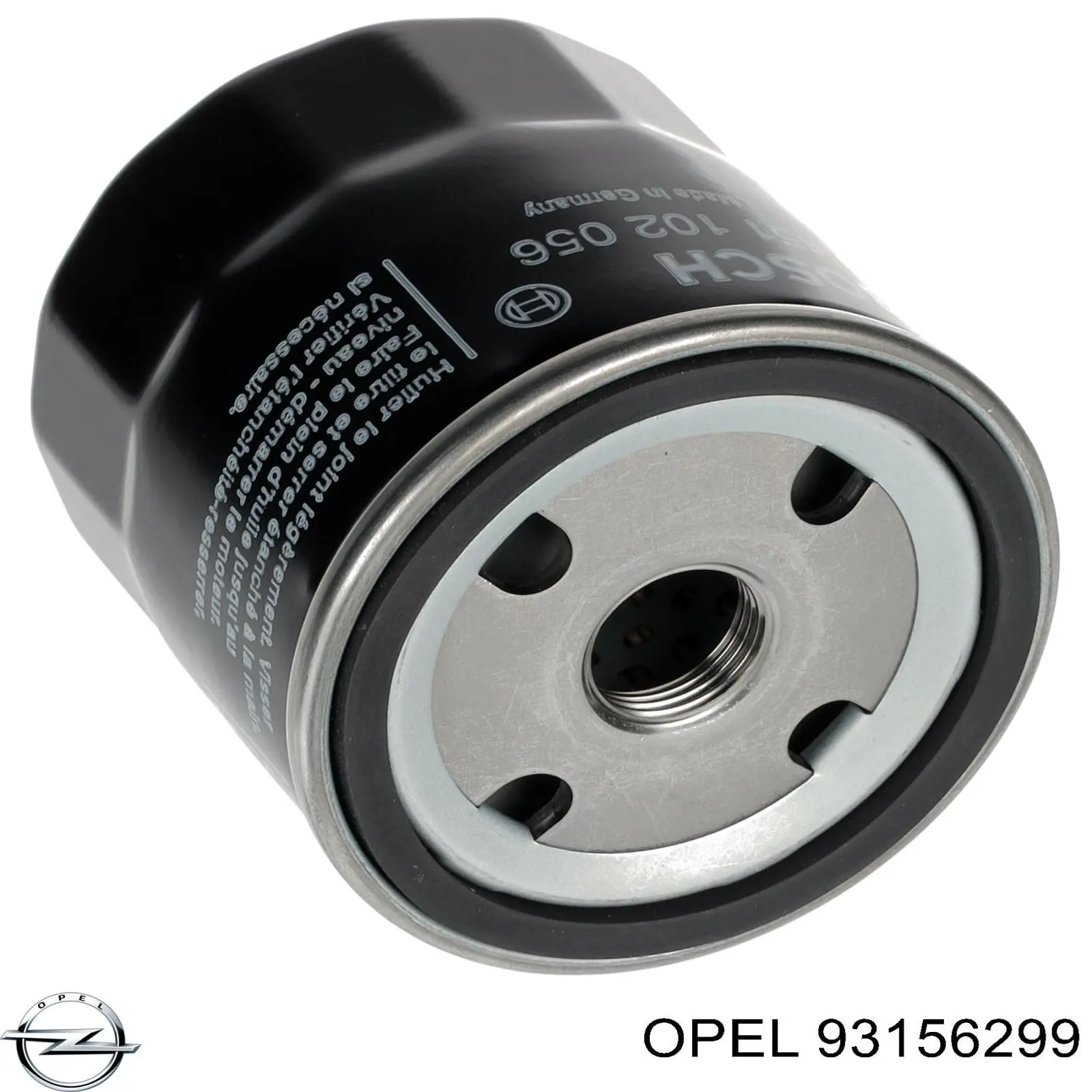 Масляний фільтр двигуна Opel 93156299 ціна, від 3.56 USD