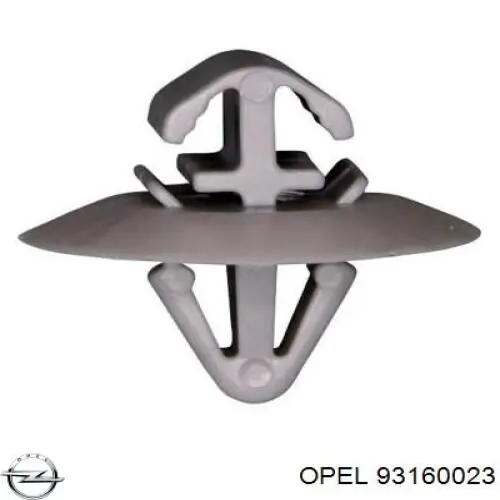 Купити 93160023 Opel Пістон (кліп) кріплення накладок порогів