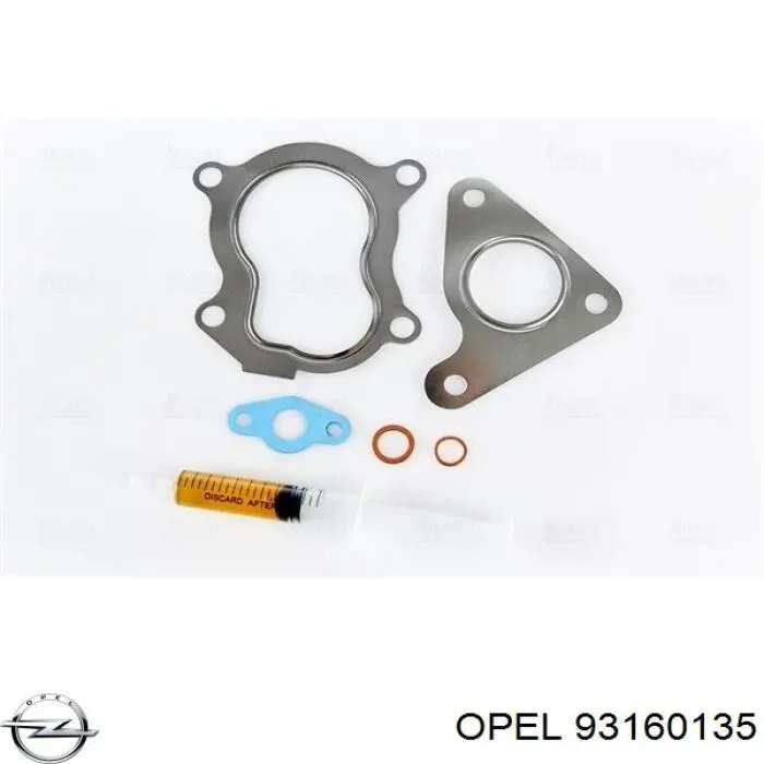 Турбіна Opel 93160135 ціна, від 218.92 USD