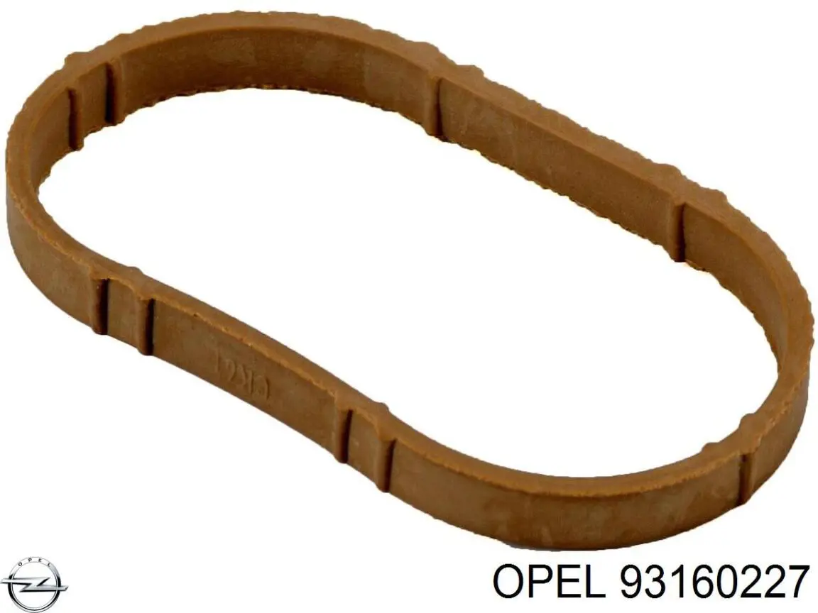 Прокладка впускного колектора 93160227 Opel