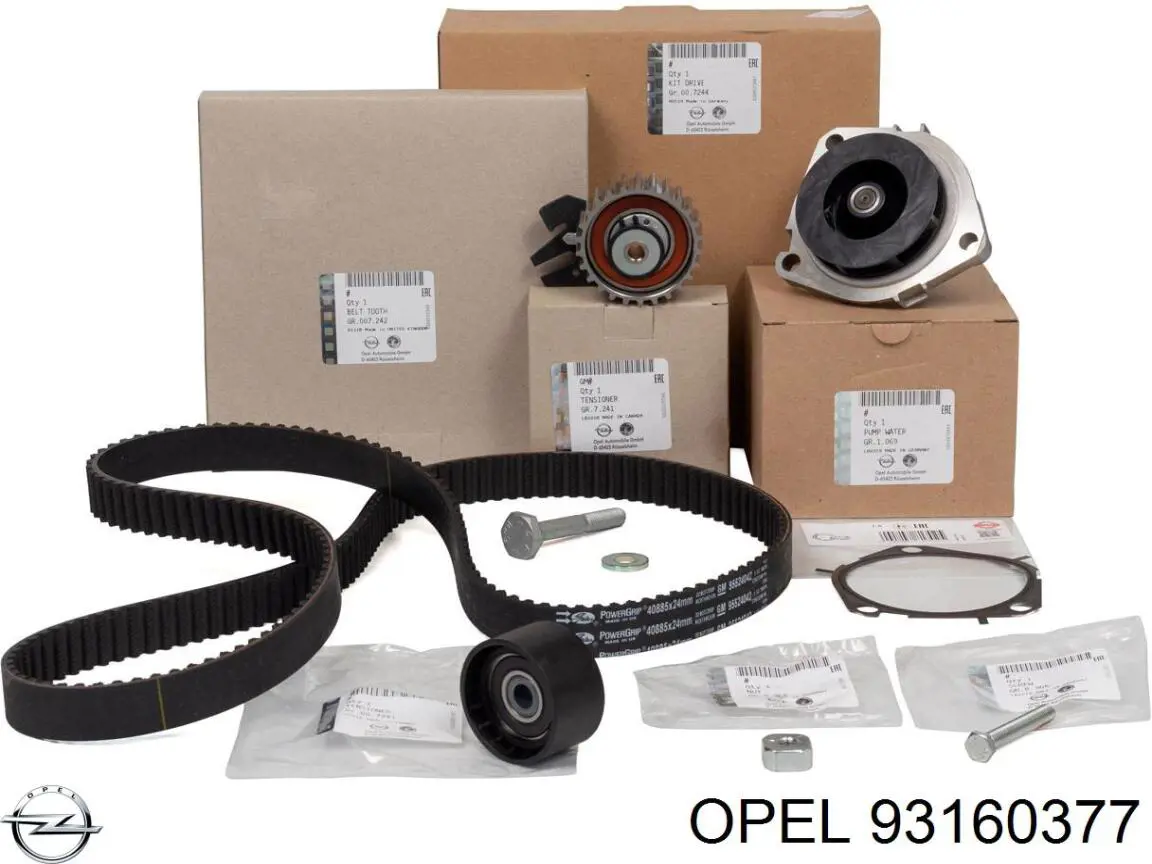 Купити 93160377 Opel Охолоджуюча рідина для двигунів