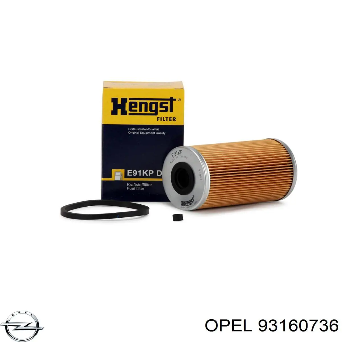 Фільтр тонкого очищення палива Opel 93160736 ціна, від 7.94 USD