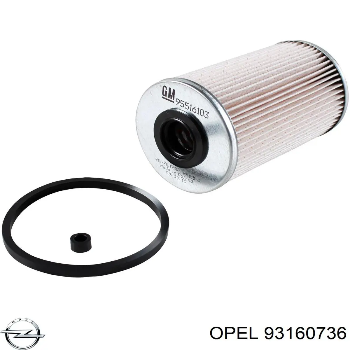Купити 93160736 Opel Фільтр-відстійник палива грубої очистки