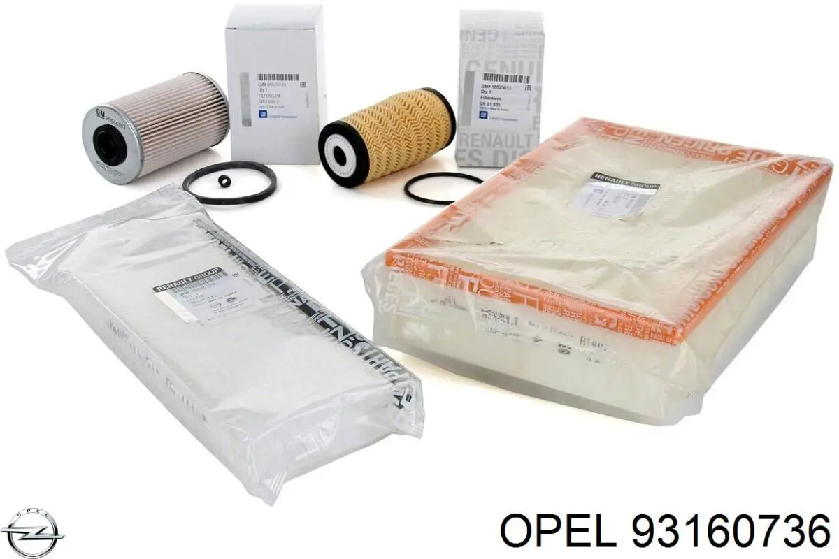 Паливний фільтр 93160736 Opel