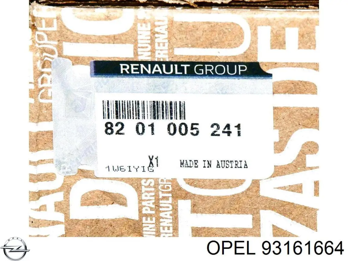 Купити 93161664 Opel Прокладка адаптера маслянного фільтра