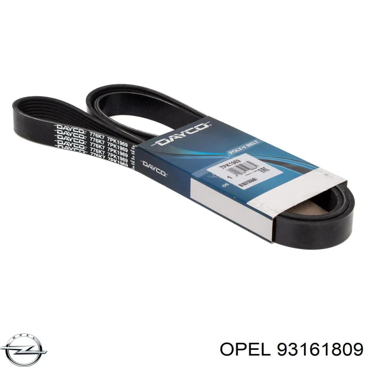 Купити 93161809 Opel Ремінь генератора