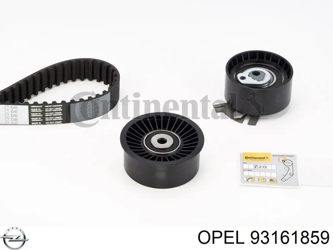 93161859 Opel комплект грм