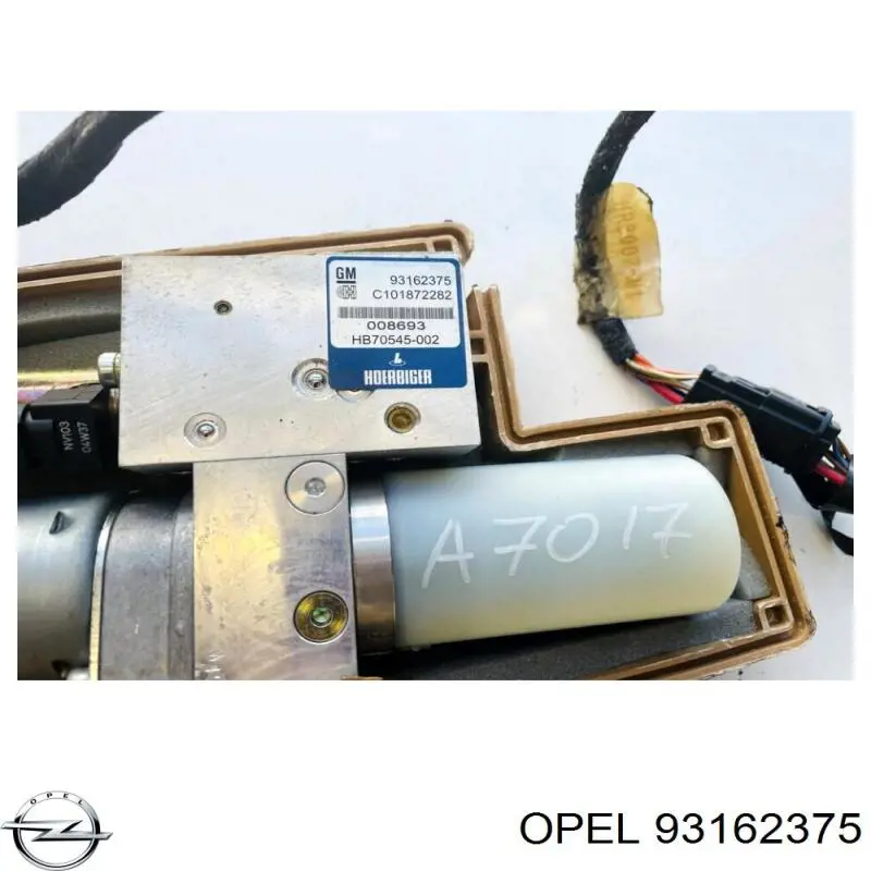  Opel 93162375 ціна, від 256.93 USD