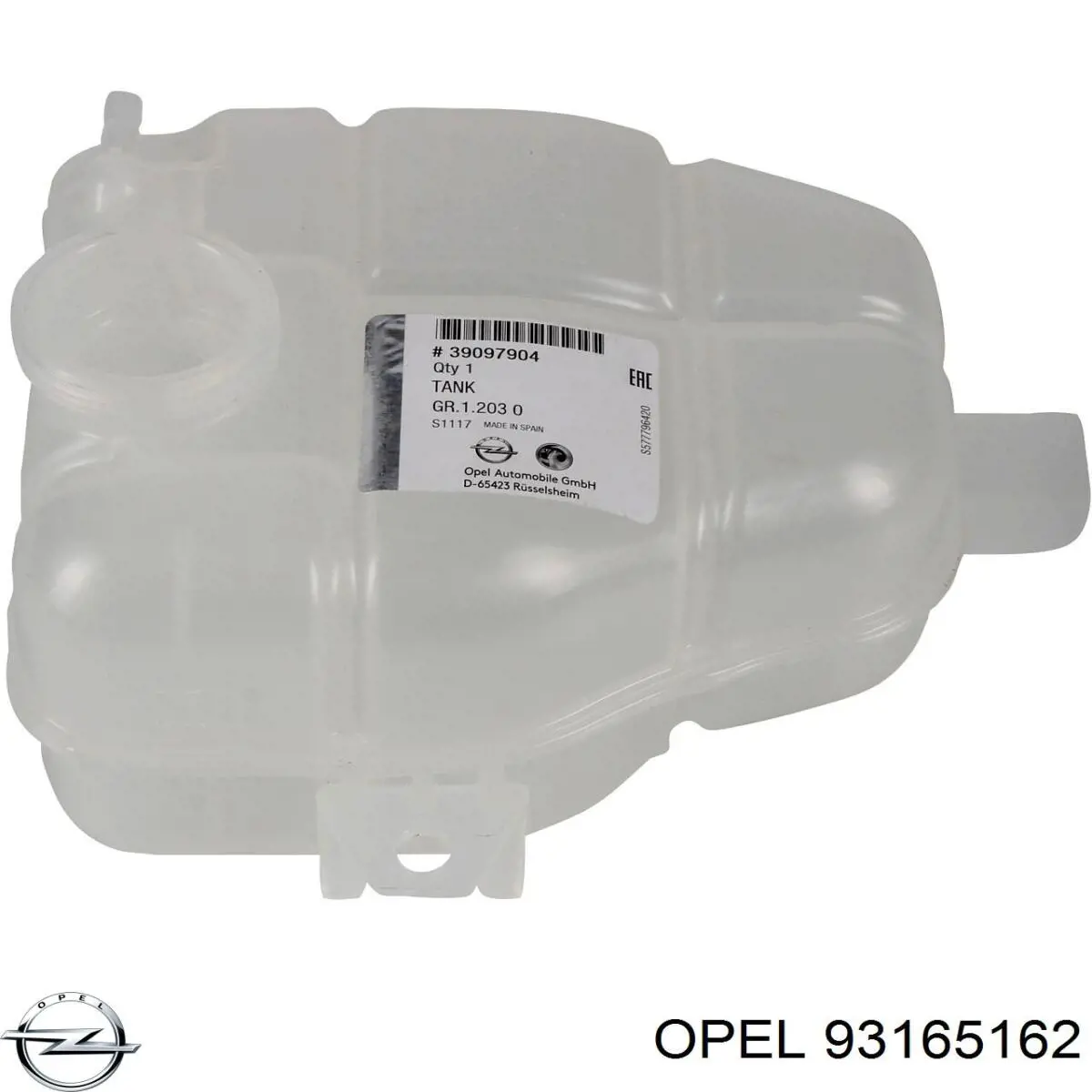 Купити 93165162 Opel Охолоджуюча рідина для двигунів