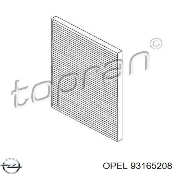 Фільтр повітряний обігрівача Opel 93165208 ціна, від 7.79 USD