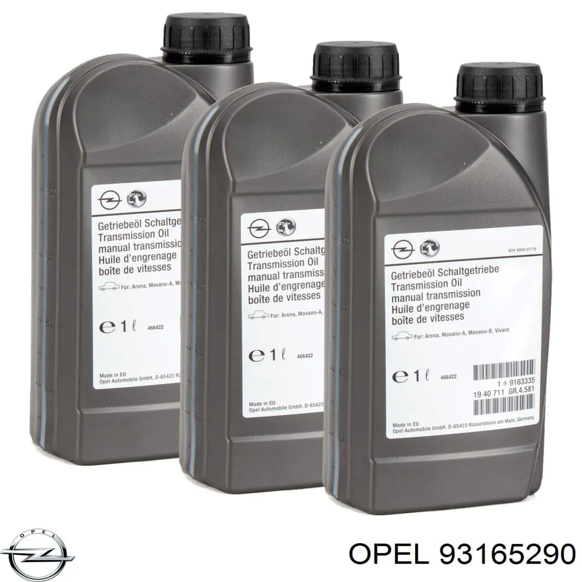 Купити 93165290 Opel Масло кп
