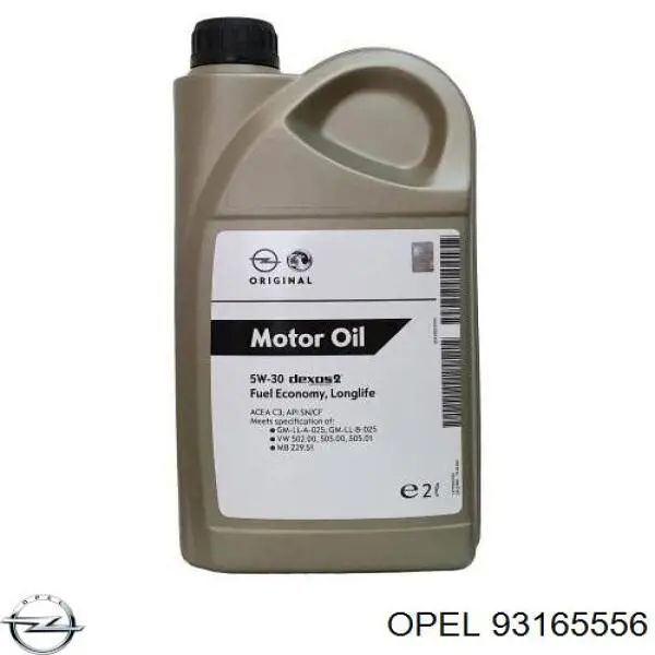 93165556 Opel Масло двигуна