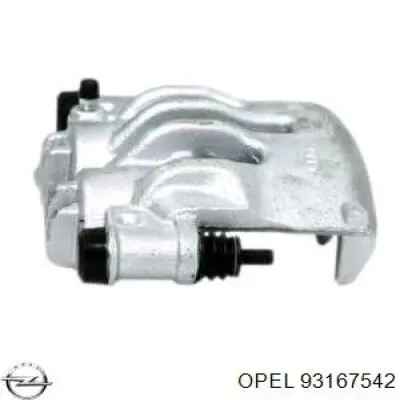 Купити 93167542 Opel Супорт гальмівний передній лівий