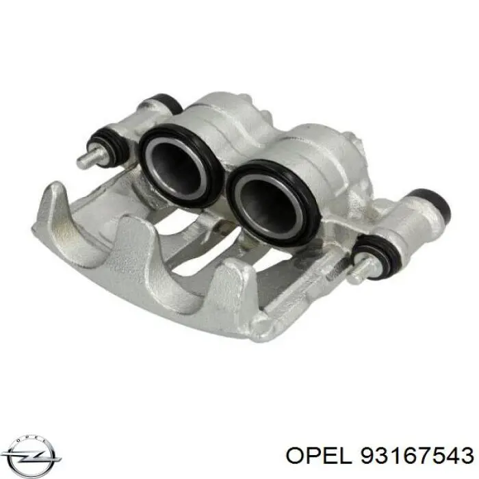 Супорт гальмівний передній правий Opel 93167543 ціна, від 61.65 USD