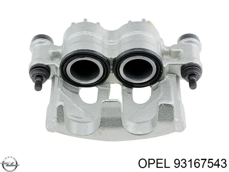93167543 Opel супорт гальмівний передній правий