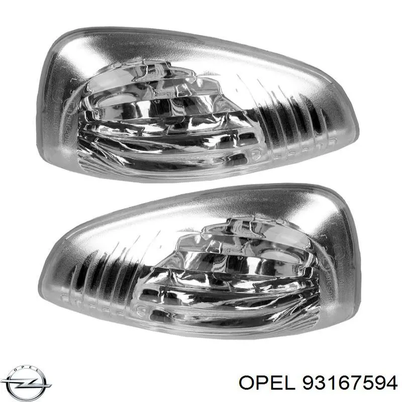 Купити 93167594 Opel Покажчик повороту дзеркала, правий