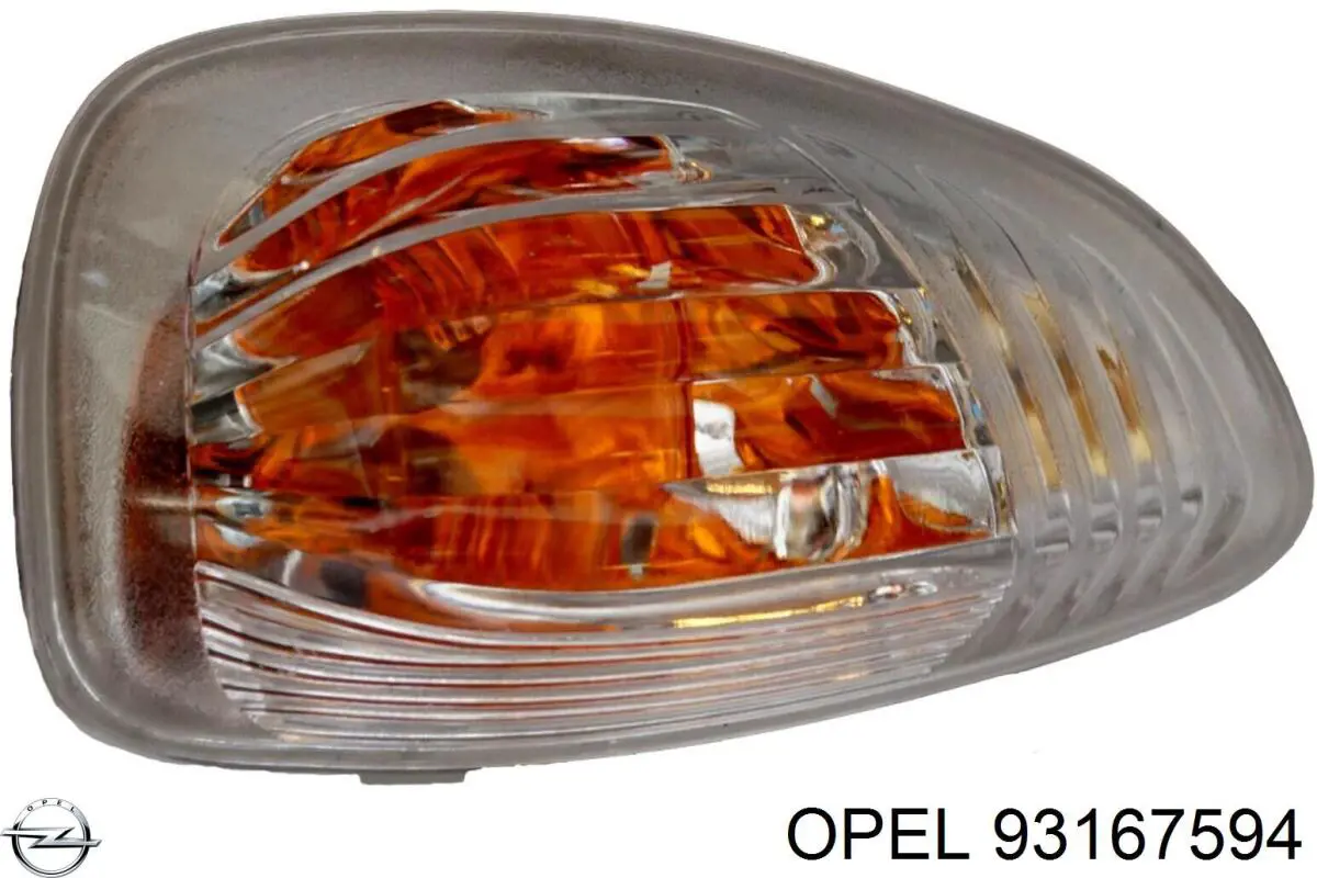 Покажчик повороту дзеркала, правий Opel 93167594 ціна, від 12.36 USD
