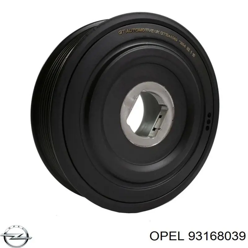 Купити 93168039 Opel Шків колінчастого вала