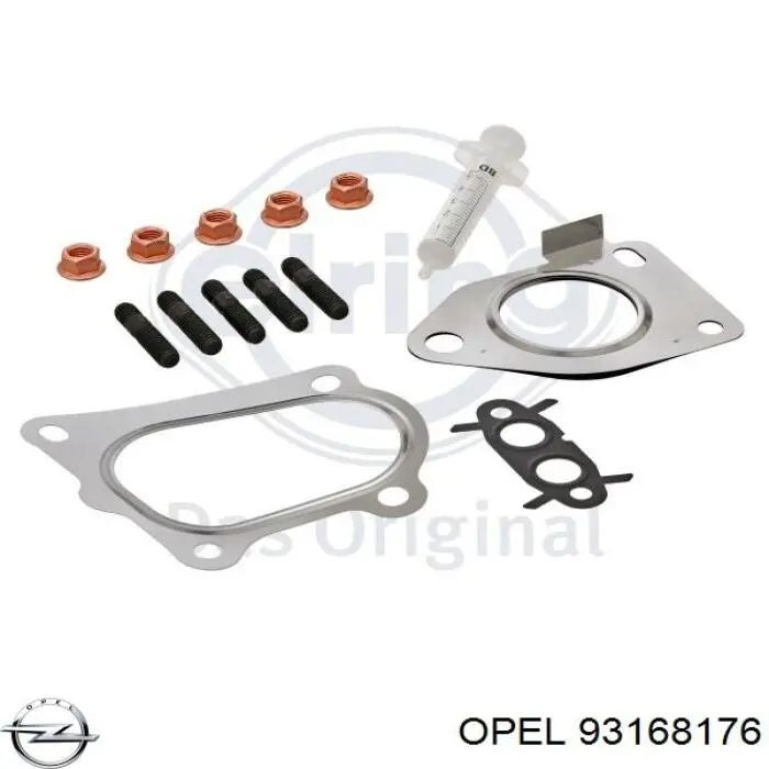 4420487 Opel прокладка турбіни, монтажний комплект