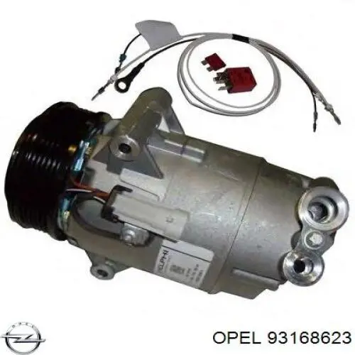 Купити 93168623 Opel Компресор кліматичної установки