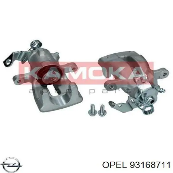 Ремкомплект супорту гальмівного заднього Opel 93168711 ціна, від 15.80 USD