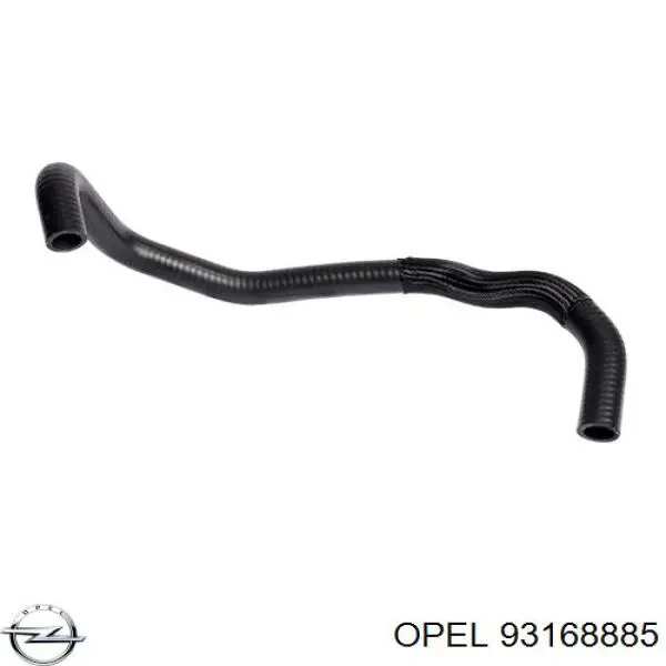 4421126 Opel шланг/патрубок радіатора охолодження, верхній