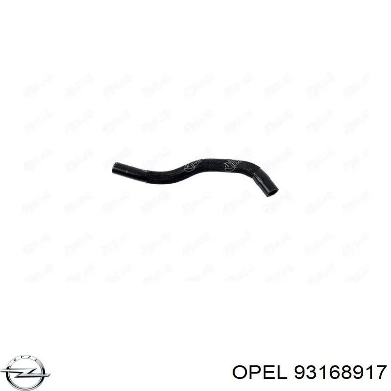 Шланг/патрубок радіатора охолодження, нижній Opel 93168917 ціна, від 52.77 USD