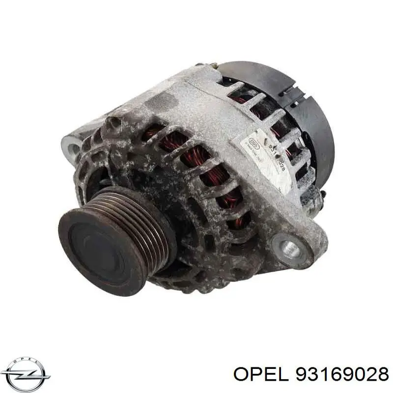 Генератор Opel 93169028 ціна, від 80.62 USD