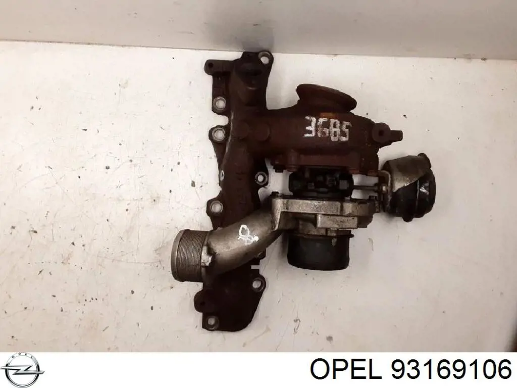 93169106 Opel турбіна