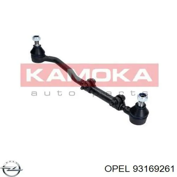 93169261 Opel Поперечна рульова тяга ліва