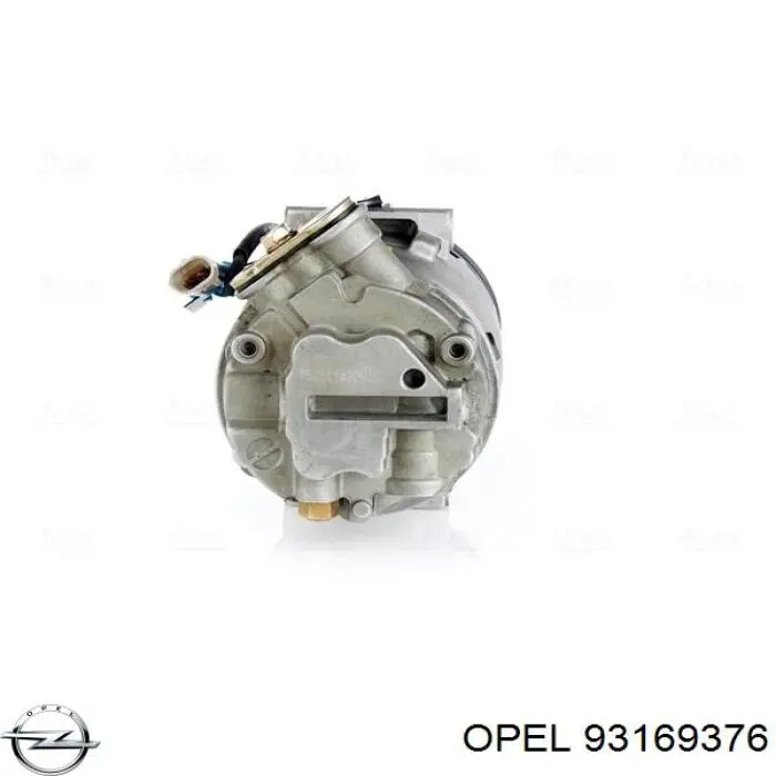 Компресор системи кондиціювання Opel 93169376 ціна, від 218.22 USD