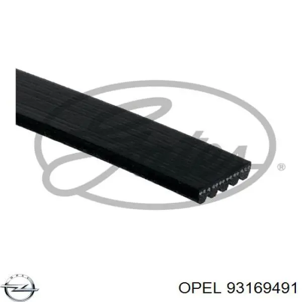 Купити 93169491 Opel Ремінь генератора
