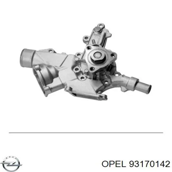 Купити 93170142 Opel Насос охолоджуючої рідини