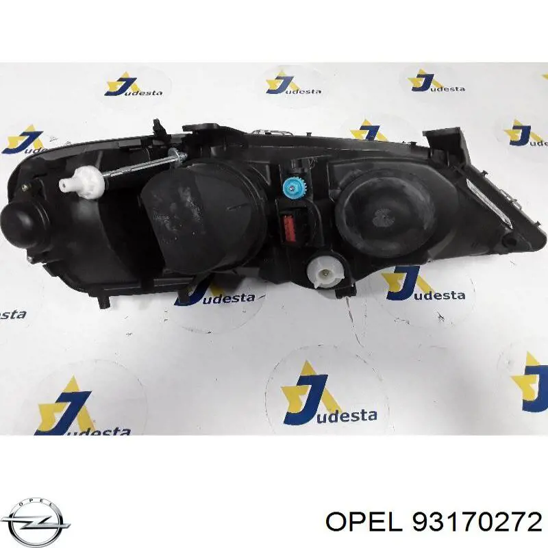 Основна фара в зборі ліва Opel 93170272