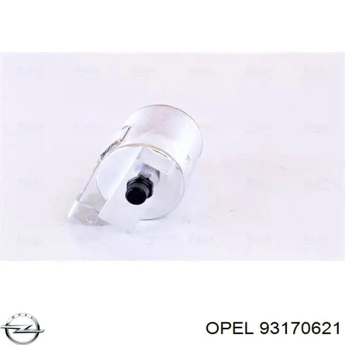 Радіатор кондиціонера 93170621 Opel