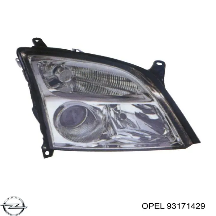 Основна фара - вставка Opel 93171429 ціна, від 91.20 USD