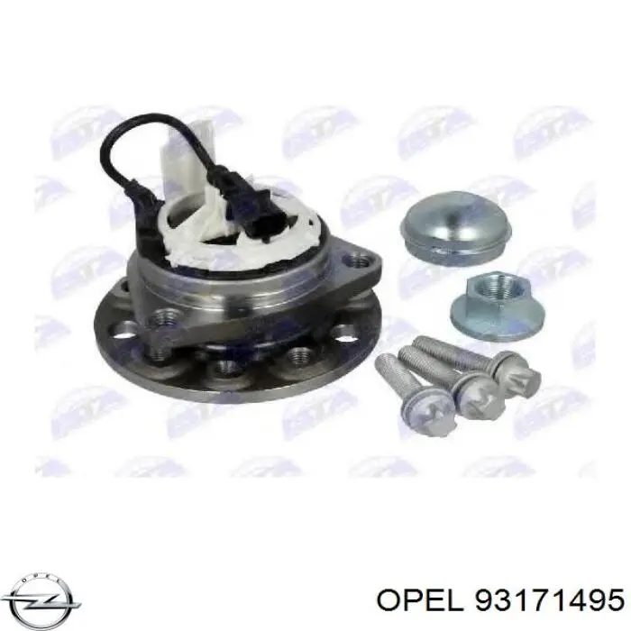 Купити 93171495 Opel Маточини передніх коліс