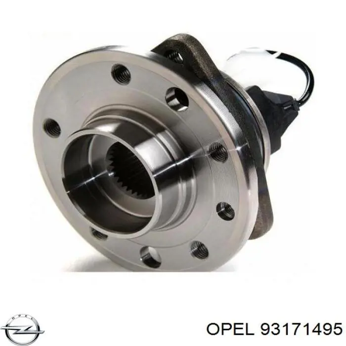 Маточина колеса передня Opel 93171495 ціна, від 77.13 USD