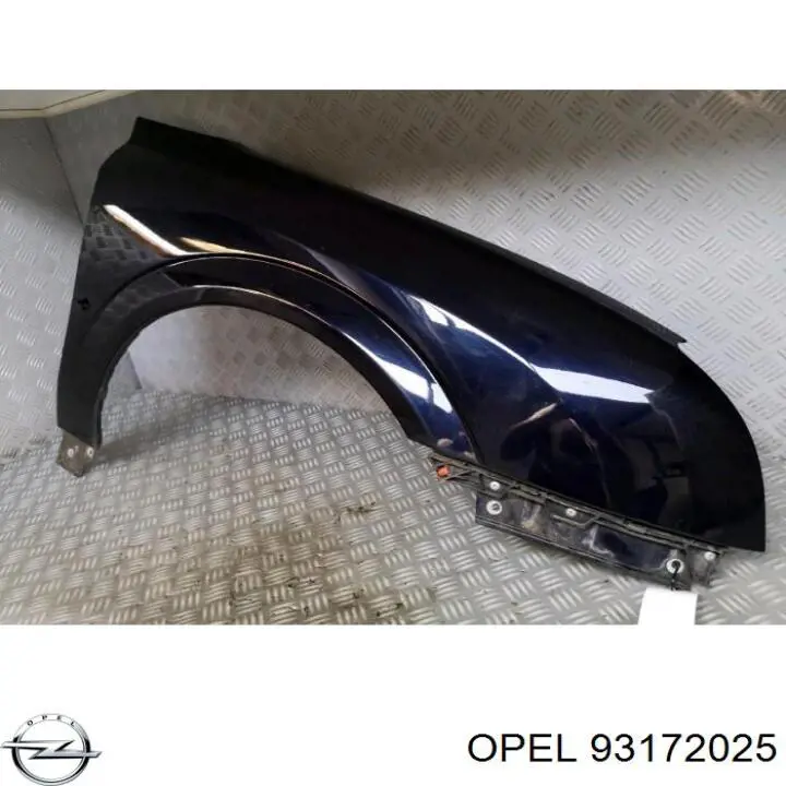 Крило переднє праве Opel 93172025 ціна, від 37.25 USD