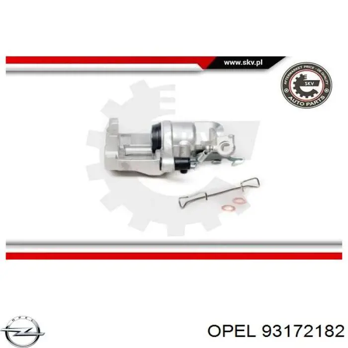 Купити 93172182 Opel Супорт задній лівий