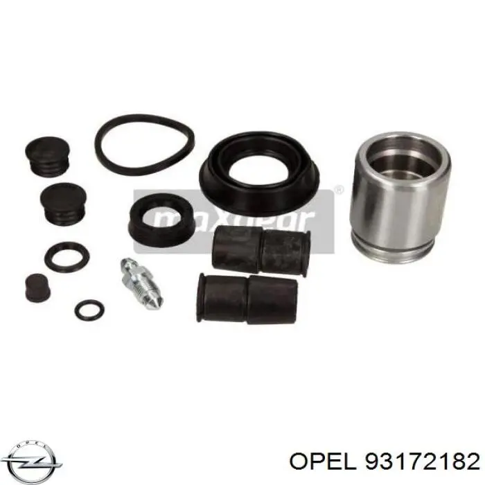 Супорт гальмівний задній лівий Opel 93172182 ціна, від 59.40 USD