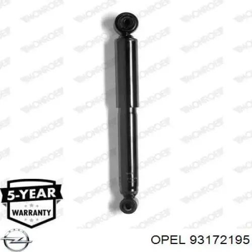 Амортизатор задній Opel 93172195 ціна, від 23.14 USD