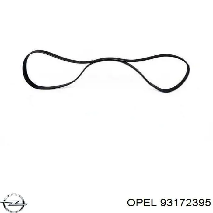 Клиновий ремінь Opel 93172395 ціна, від 20.10 USD