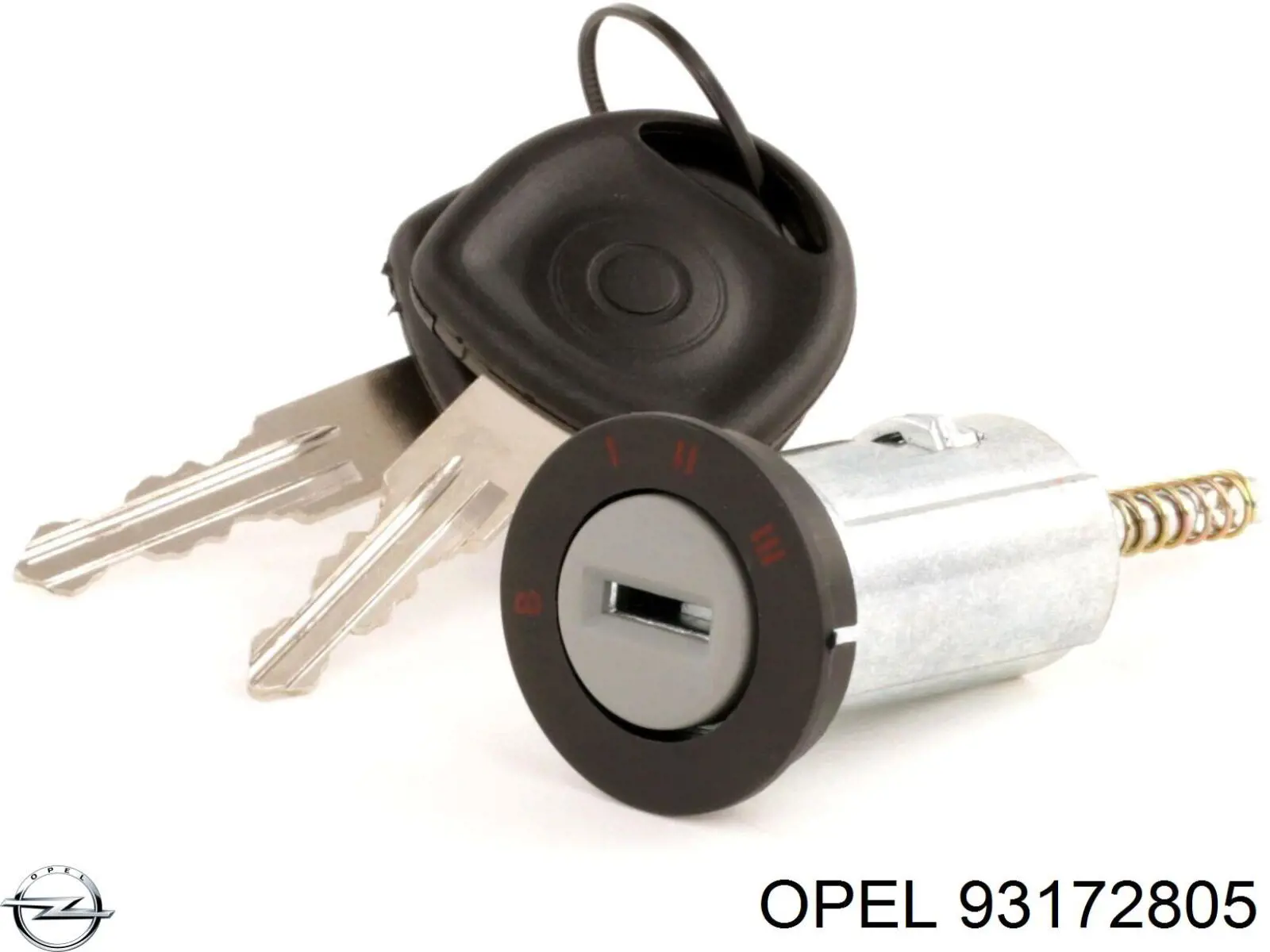Купити 93172805 Opel Личинка замка запалювання